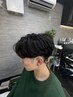 カット＋ケアノーマルパーマ￥13750