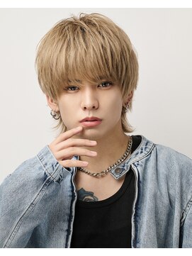 オーシャントーキョー 渋谷(OCEAN TOKYO) ツーブロック刈り上げ韓国ヘアシースルーマッシュセンターパート