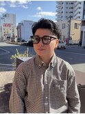 ☆流れるパーマ☆オールバックパーマ☆極道パーマ☆久留米☆
