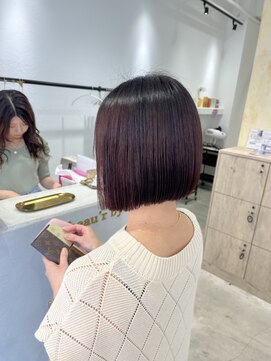 ビューバイネオリーブ 用賀店(Beau'r by neolive) カールセミディシアーカラーレイヤーカット《用賀》