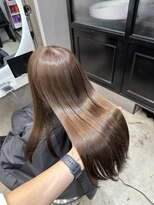 エトラ 渋谷店(etora)&nbsp;艶髪 透明感 まろやかベージュ ミルクティーベージュ