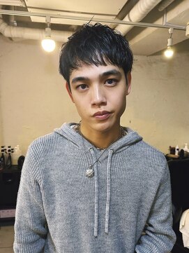 ファルベ(Farbe) メンズショート/ピンパーマ/ベリーショート/2wayスタイル