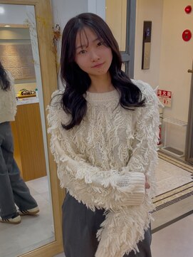 メゾン(Maison) フェミニンロング似合わせカット前髪シースルーバング名古屋栄