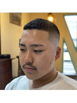 エルエー 近江八幡店(L.A)&nbsp;店長【椛島】アイロンパーマ×スキンフェード