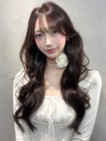 オニキス(ONYX)&nbsp;C89韓国レイヤーカット透明感抜群ブリーチなしココアグレージュ