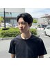 メンズカット＋ニュアンスパーマ　￥11000