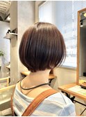 大人ショートボブ
