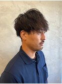 メンズカット/メンズパーマ/波巻きスパイラルパーマ/スパイラル