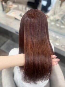 ラビス 浦和(Lovis) ハイライトカラー/アプリコットオレンジ/くびれヘア