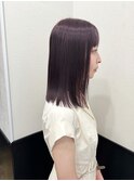 髪質改善/パープルラベンダーグレージュ/ブリーチなし