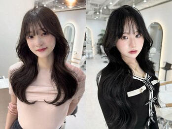 ジーナ 博多筑紫口(Zina)の写真/【カット+ケアカラー+超音波クイックTR￥7900】シルエット重視のショート・ボブこそ”Zina”で★