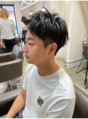 ショートレイヤー/アップバング/メンズショート/越谷