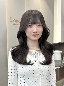 ロンドリゼル 札幌(Lond RiseL) ◯ オリーブグレー/韓国/レイヤーカット/髪質改善/縮毛矯正/札幌