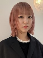 ユルク トウキョウ(jurk tokyo)&nbsp;ブリーチ１回で作るホワイトピンク