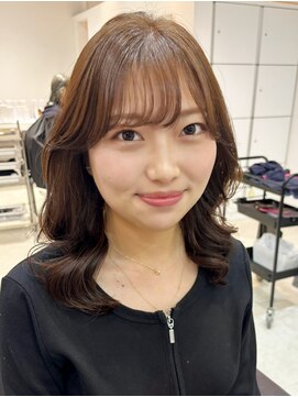 カリテス(XARITES) 小顔似合わせカット×前髪パーマ