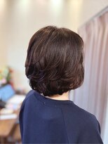 クロス(CROSS)&nbsp;40代50代 ／大人可愛いゆるふわパーマ／ミセスヘア