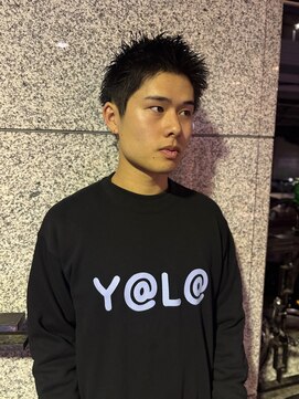 【kanau】メンズスパイキーショート