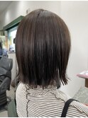 スタイリング楽チン◎ 切りっぱなしボブ