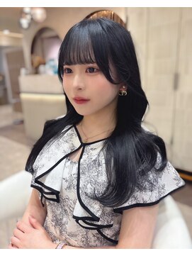 ◆暗めカラー/韓国風巻き/レイヤー/髪質改善/縮毛矯正/銀座