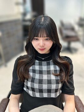 ザシェノンウメダ(THA CHAINON UMEDA) 心斎橋/着物ヘア/大人ガーリー/ダークアッシュ/似合わせカット