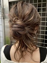 エジョン 八幡山店(Aejon) 大人レイヤーカット白髪ぼかし脱白髪染め40代50代60代