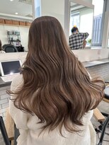 カラ 京都河原町(Kala)&nbsp;ハイライトバレイヤージュダブルカラーケアブリーチ20代30代40代