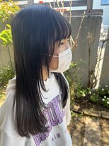 テントヘアー(tent hair)&nbsp;レイヤースタイル