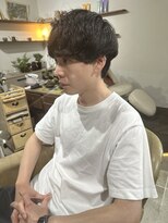 シラス(SiLasu)&nbsp;メンズマッシュ×ニュアンススパイラルパーマ