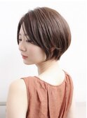 #丸みショート#大人ショート#上品ショート#美シルエットショート