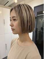 アルテフィーチェ 梅田(artefice)&nbsp;ミニボブウルフカットデジタルパーマレイヤーカット