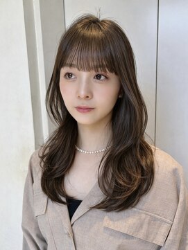 ナナローネス(nana loness) コテでふわっと動くレイヤー×まろやかベージュ