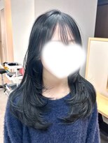 トト 船橋店(toto.)&nbsp;◇前髪顔周りカットピンクベージュアンブレラカラー船橋
