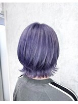 デミヘアー(Demi hair)&nbsp;ラベンダーカラー×レイヤードボブ