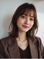 シュモレ フェリーク 検見川店&nbsp;イメチェン/ピンクベージュ/アンブレラカラー/前髪/新検見川