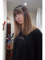 ムク(Muku) 根元が伸びてきても気になりずらい、アンブレラカラー