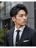 《ご新規/ビジネスマンにおすすめ◎》メンズカット＋白髪染め［金沢/眉毛］