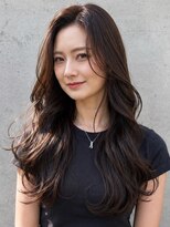 ヘアメイク ミチ 富田店(HAIRMAKE MICHI)&nbsp;【MICHI 富田店 古作蓮】ウェーブ ロング かきあげヘア