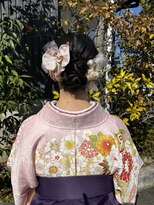 ラパンセ ブラン(LA PENSEE BRUN)&nbsp;【LAPENSEE _INOUE】和装ヘア