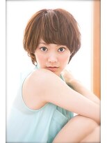 美容室 モンクール 亀戸店(Mon Coeur)&nbsp;髪の柔らか質感を引き出し女性らしく　ガーリーショート