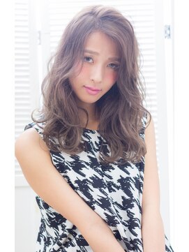 レイラバイアフロート 吉祥寺(Lila by afloat) バレイヤージュのゆるふわロング ALICe by afloat 小笠原 剛