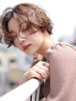 オーサム(AWESOME)&nbsp;《AWESOME》アッシュベージュ×ニュアンスショート☆