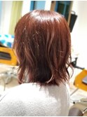似合わせカットメルティカラー着物フェミニンロング