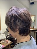 ショートミセスパーマ