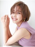 【La fith】 オリーブグレージュ×ショートスタイル