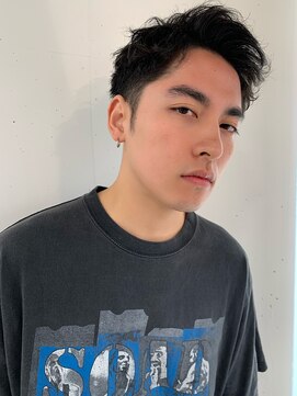 フィフス(fifth) ◇就活ヘア 黒髪ベリーショート 七三オールバック