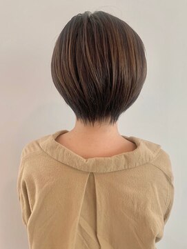 トップヘアーヒルズ 安城(TOP HAIR HILLS) 柔らかショートボブスタイル/ニュアンスカラー