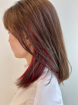 五番街 【五番街】ピンクインナーカラー