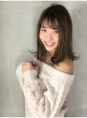 外ハネニュアンスミディアム
