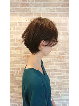 ミエル(miel) 【hair design miel】大人ショート