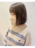 イメチェン/外ハネボブ/美髪/ワイドバング/ショート/レイヤー